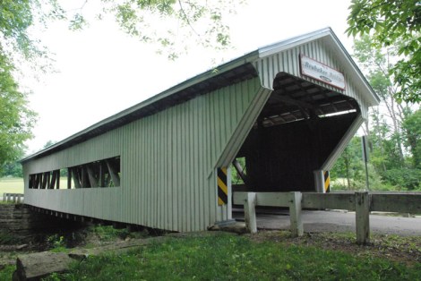 Brubaker Bridge, located just outside of Gratis, Ohio in Preble County.